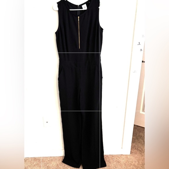 Cabi 3340 Grace Sleeveless Black Jumpsuit Size 8 - Picture 3 of 11